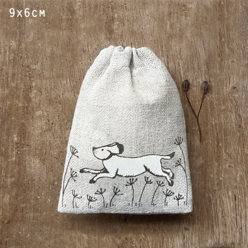 Small drawstring bag-Dog