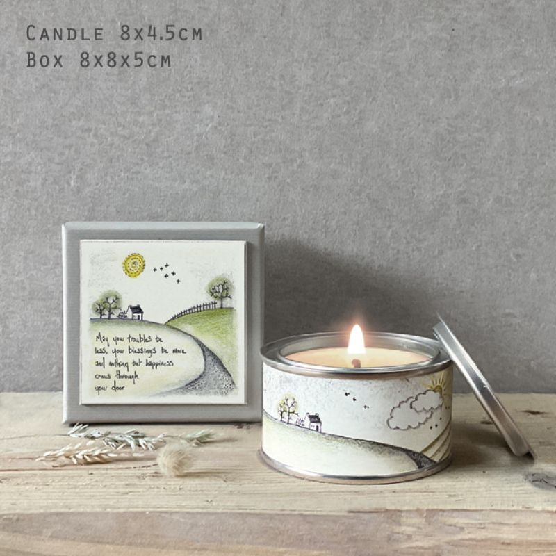 Boxed candle-May your troubles be less