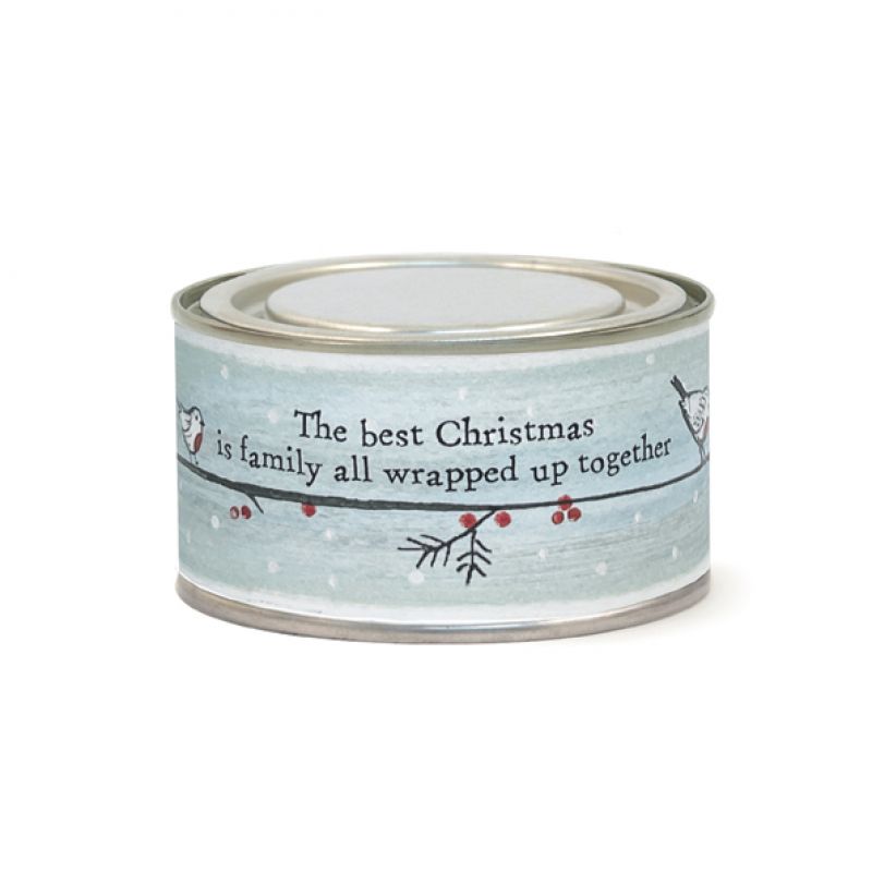 Κερί Robin - Robin candle-Best Christmas is family 7,5εκ.