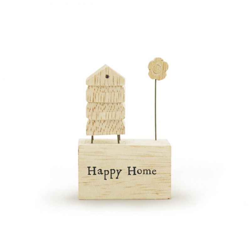 Ξύλινο θέμα κυψέλη 6εκ. -Happy home