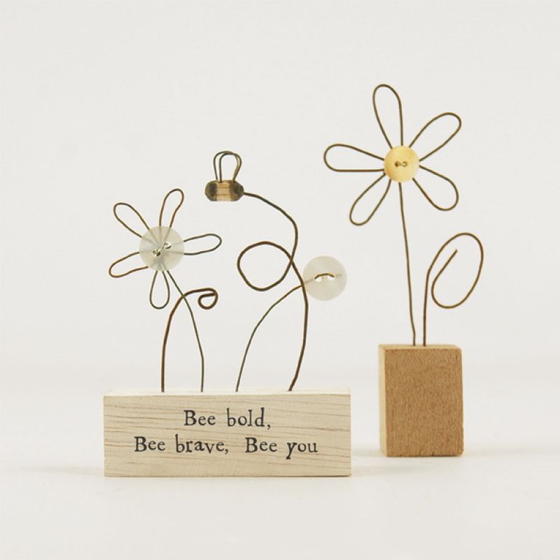 Wood scene-Bee bold bee brave