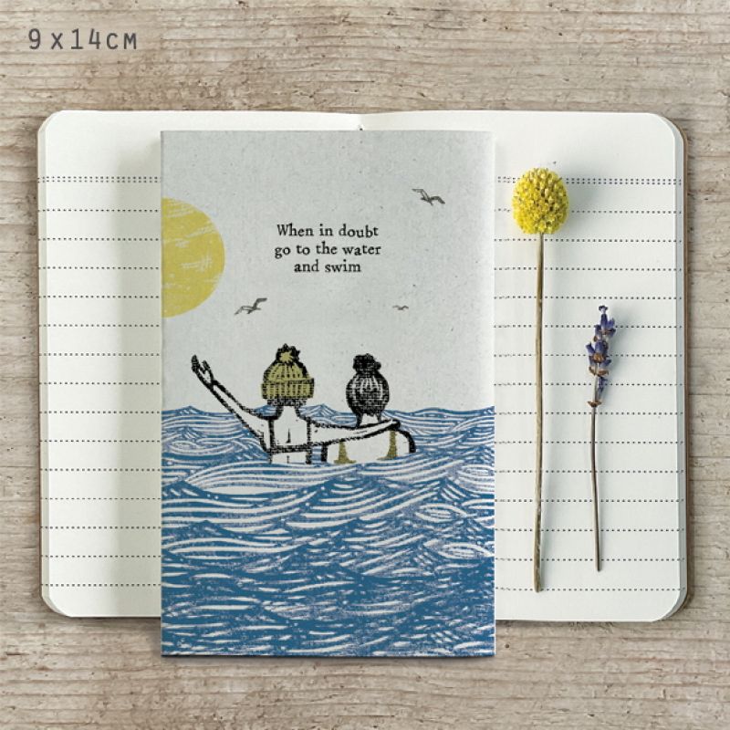 Swimmers note book-When in doubt