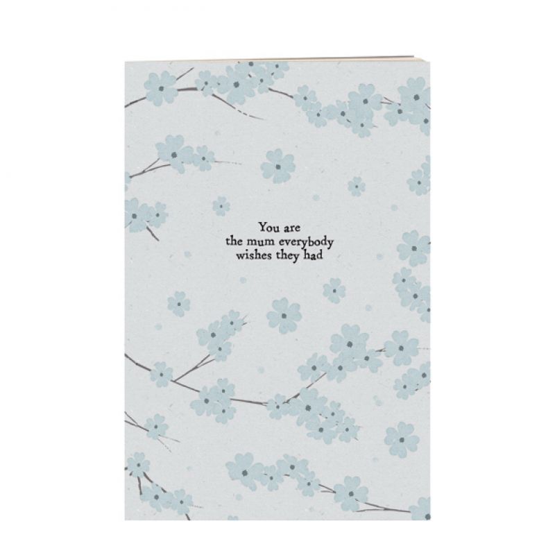 Sml blossom book-Blue / mum