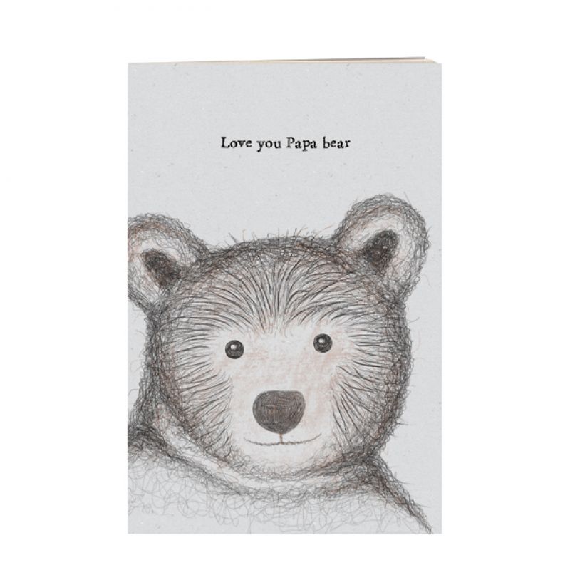 Small bear book-Love you Papa bear