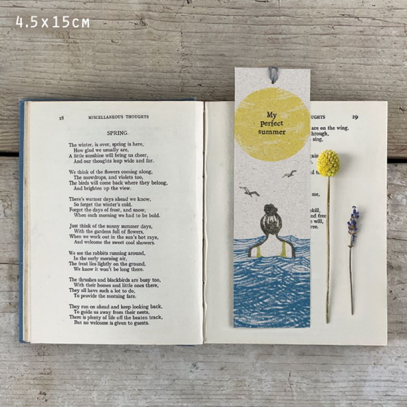 Swimmer bookmark-My perfect summer