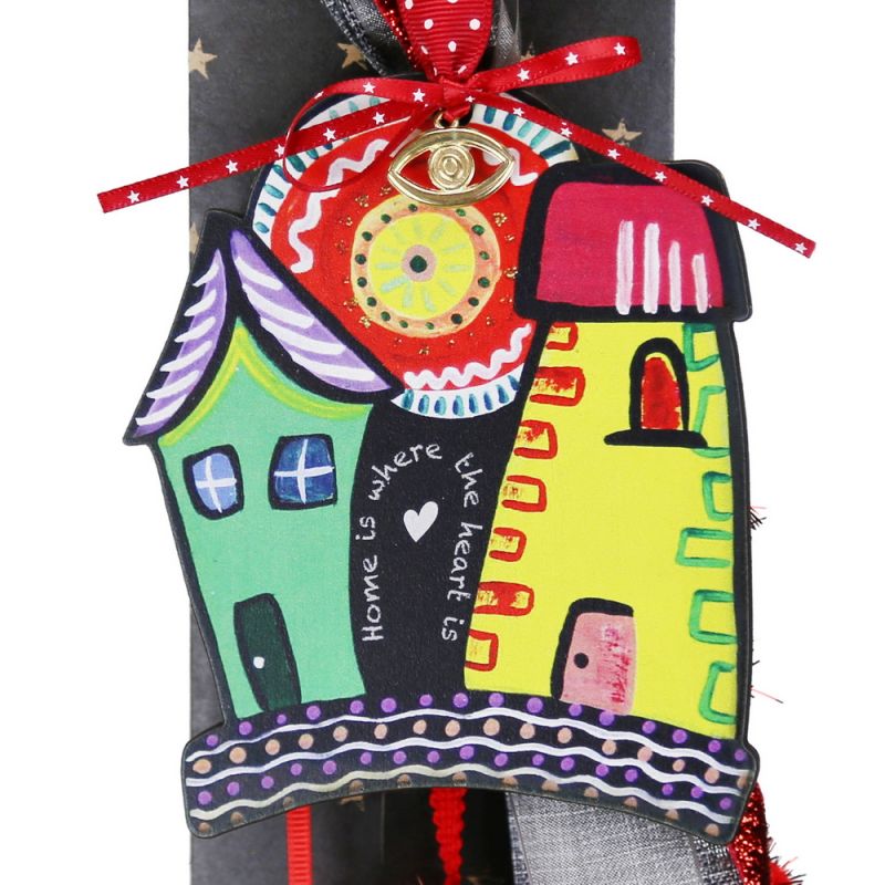 Lucky charm - Dream houses 12cm - Home is …