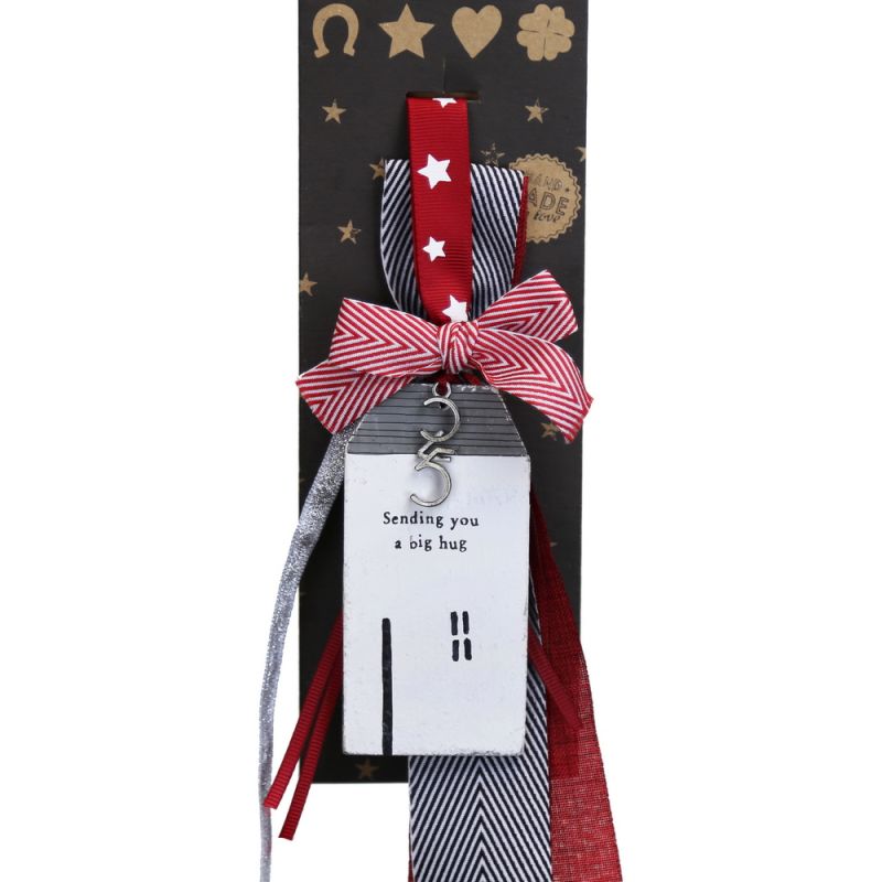 Lucky charm - House tag-Sending you