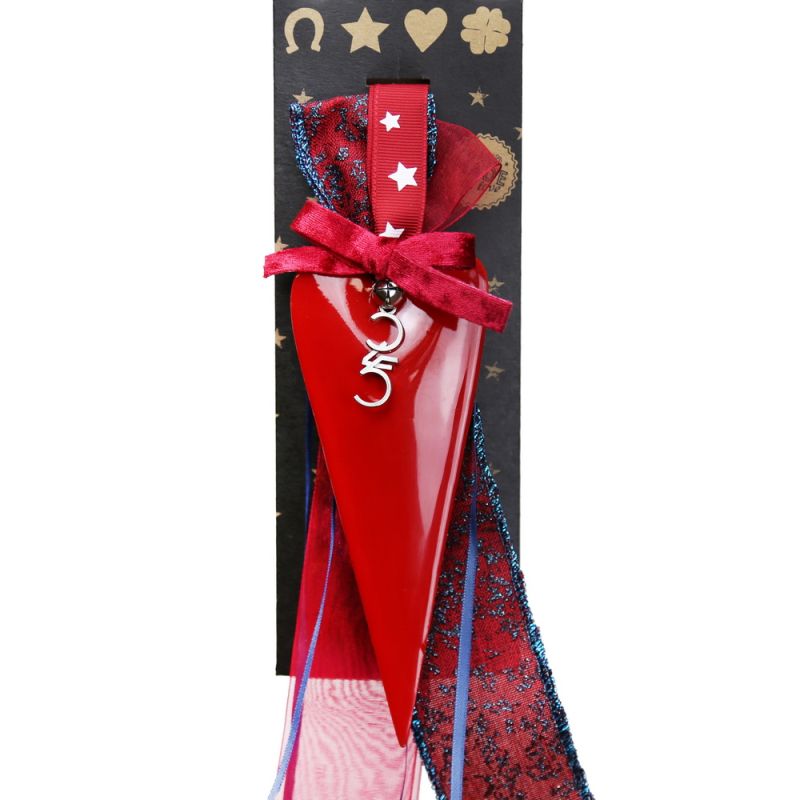 Lucky charm - Slim Red Heart 