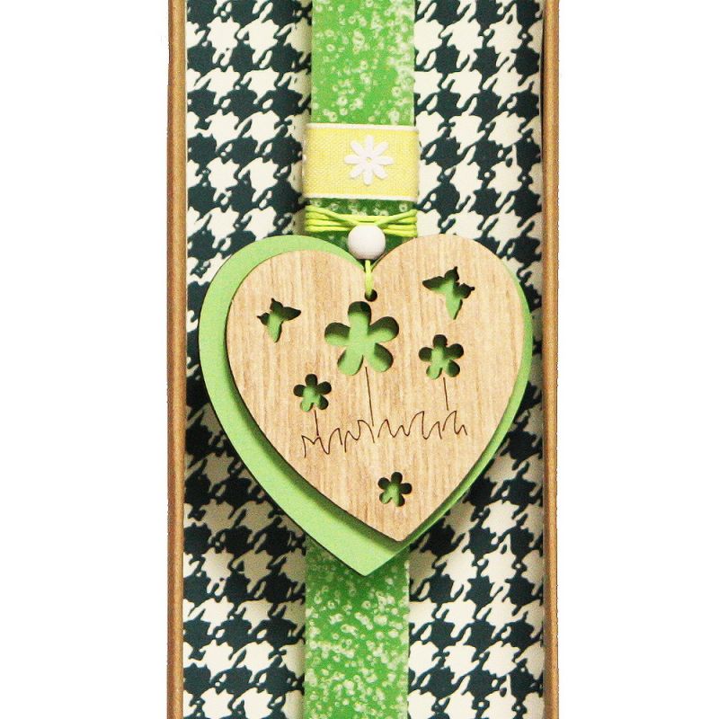 Easter Candle Wooden spring hanger