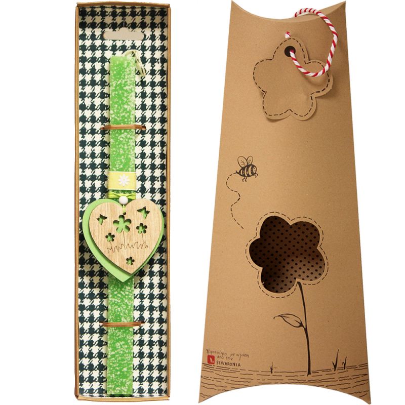 Easter Candle Wooden spring hanger