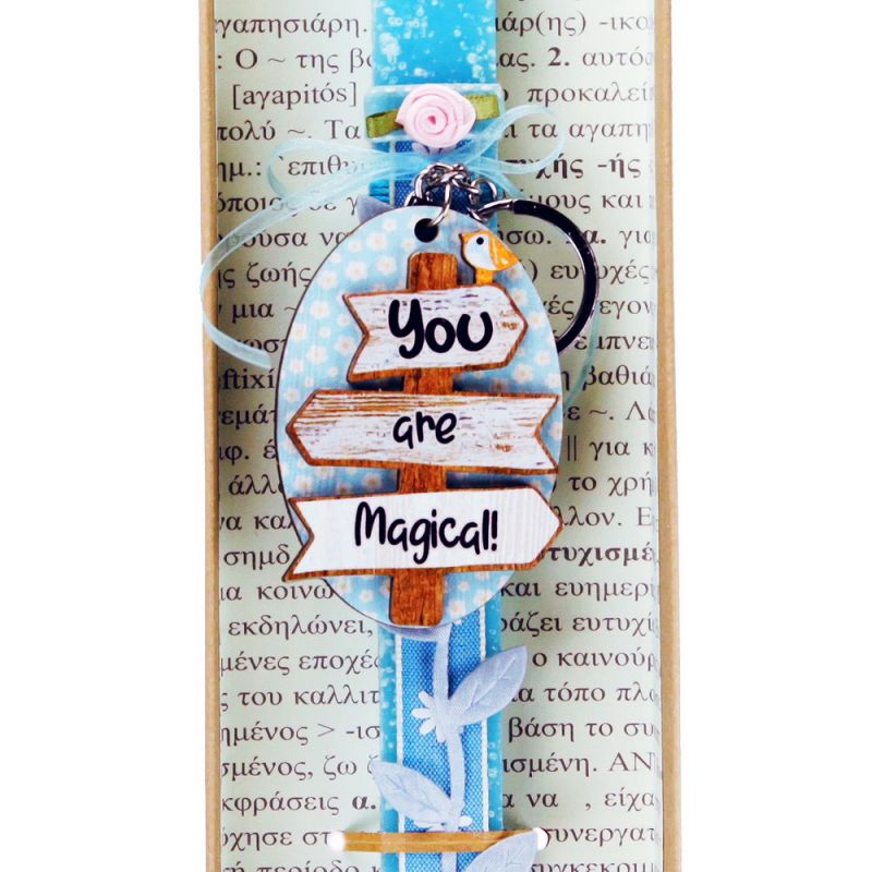 Easter Candle Egg Label