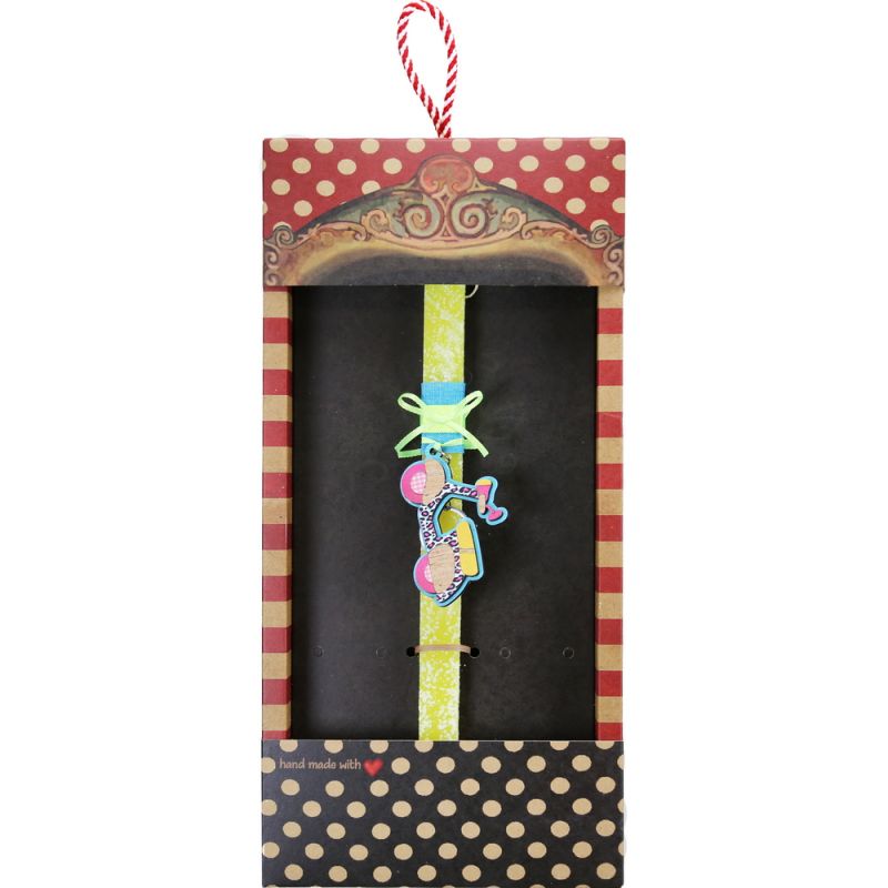 Easter Candle scooter key ring