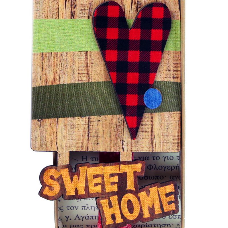 Easter Candle House welcome hanger