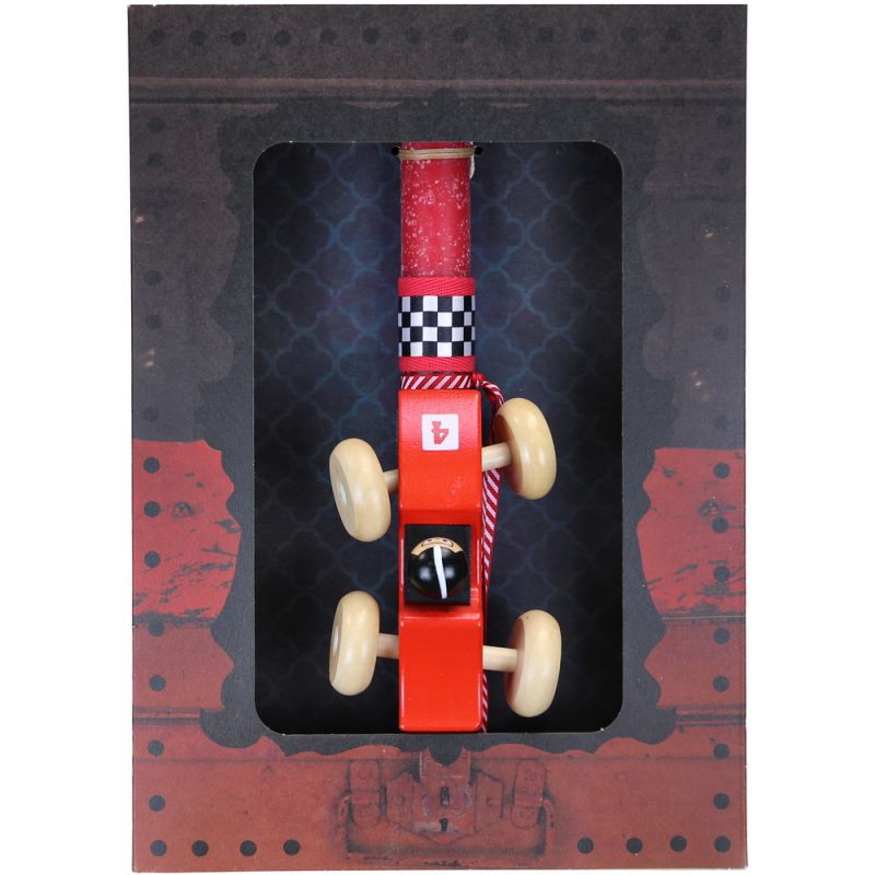 Easter Candle wooden car Twister