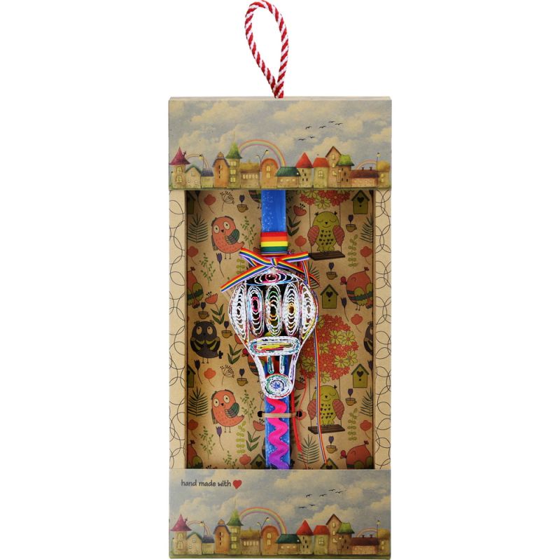 Easter Candle Hot Air Balloon - Recycled Paper