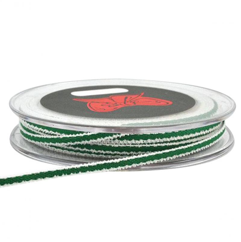 REDINA 03cm x 18m-DK green-white