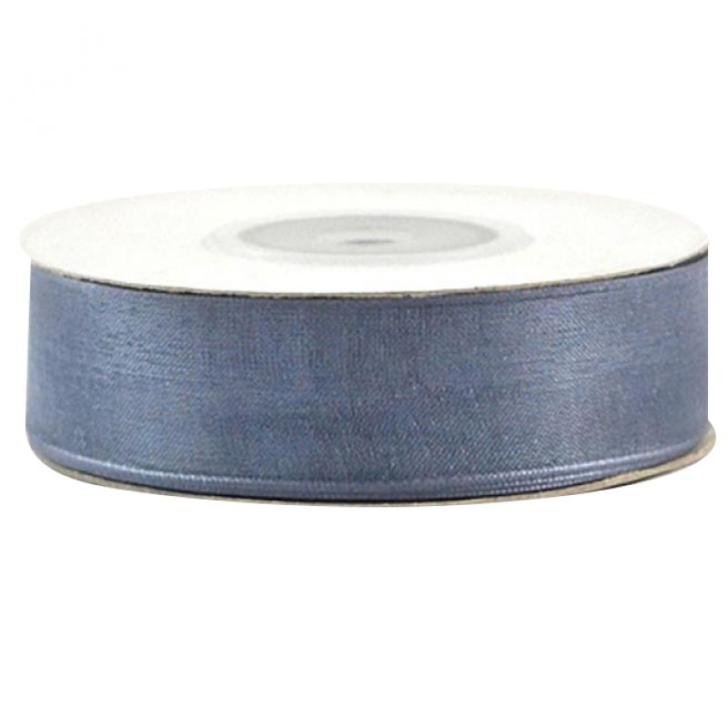 ORGANZA THIN EDGE 4cmΧ23m-DK grey