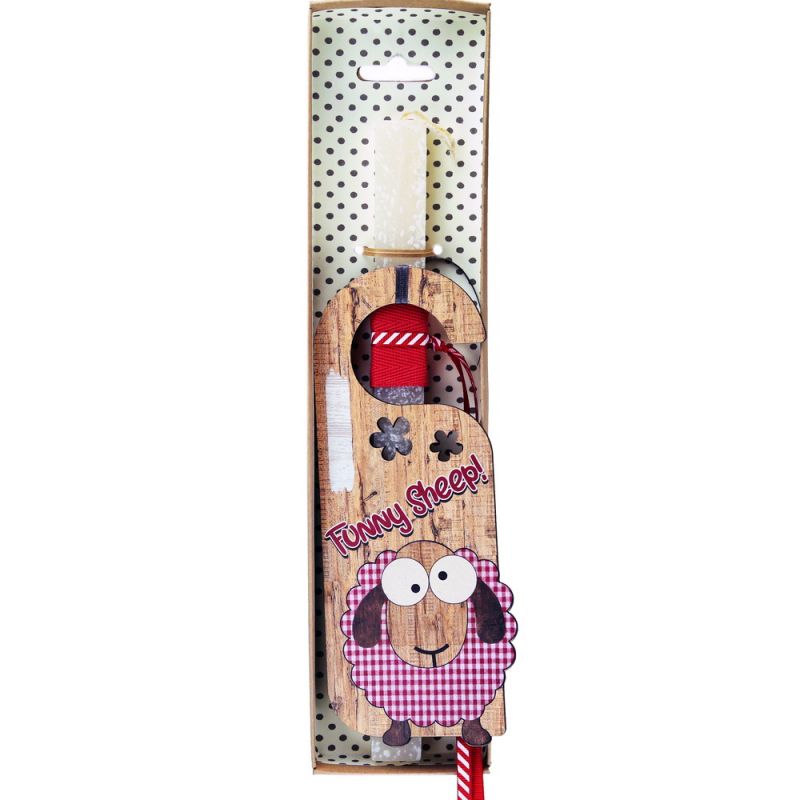 Easter Candle Door hanger