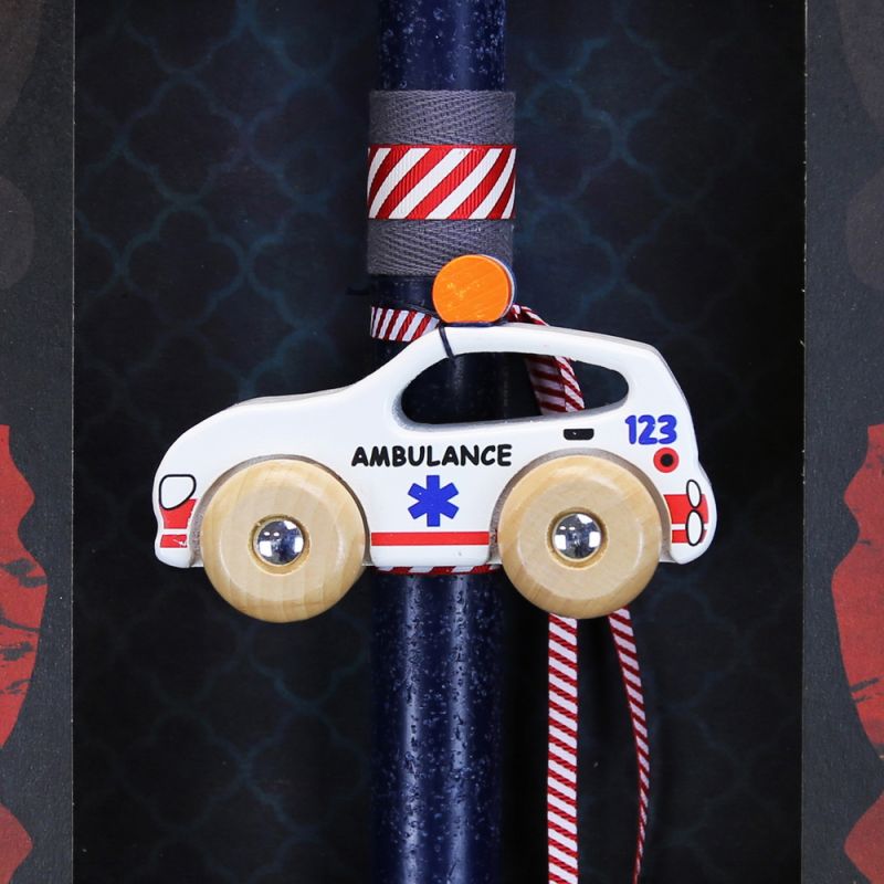 Easter Candle wooden SUV