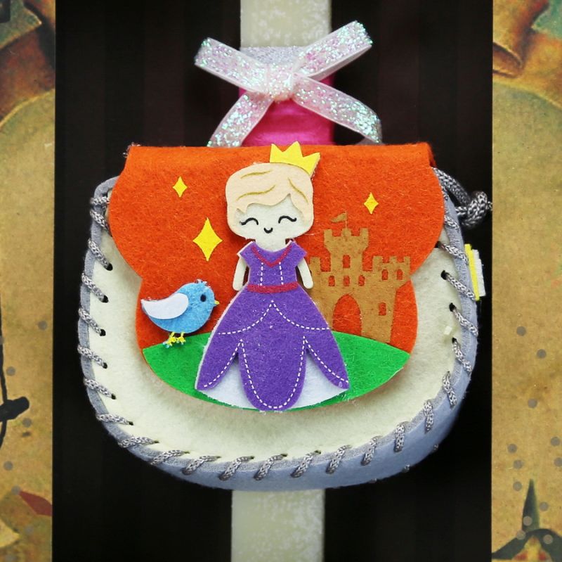 Easter Candle Hand bag Princess