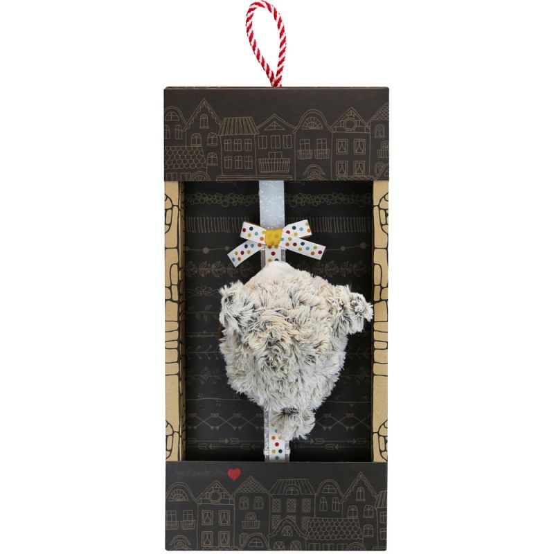 Easter Candle Lamb screen wipe