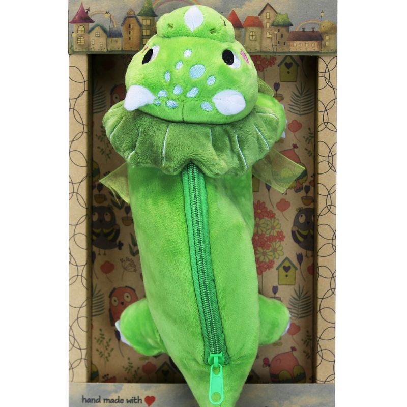 Easter candle with Plush Case - Dinosaur