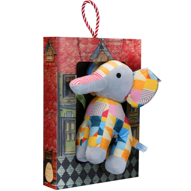 Easter candle with Jungle Plush - Elephant