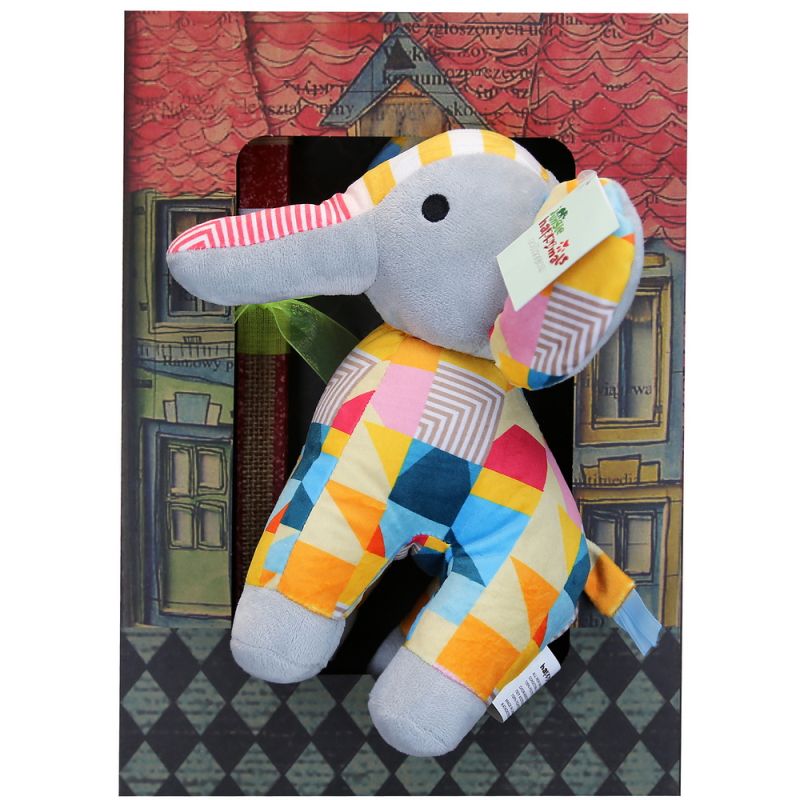 Easter candle with Jungle Plush - Elephant