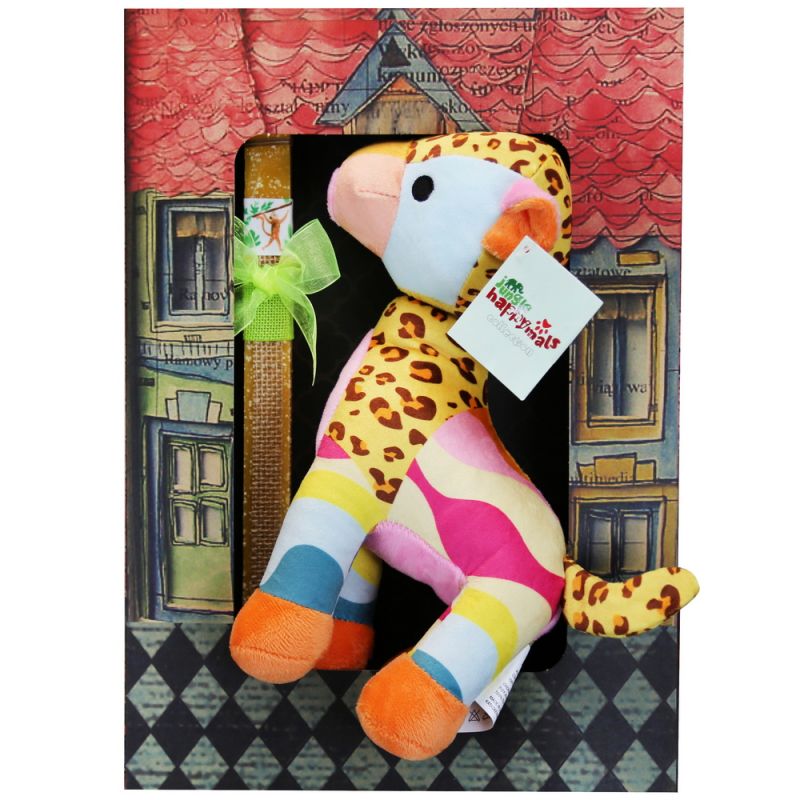 Easter candle with Jungle Plush - Leopard