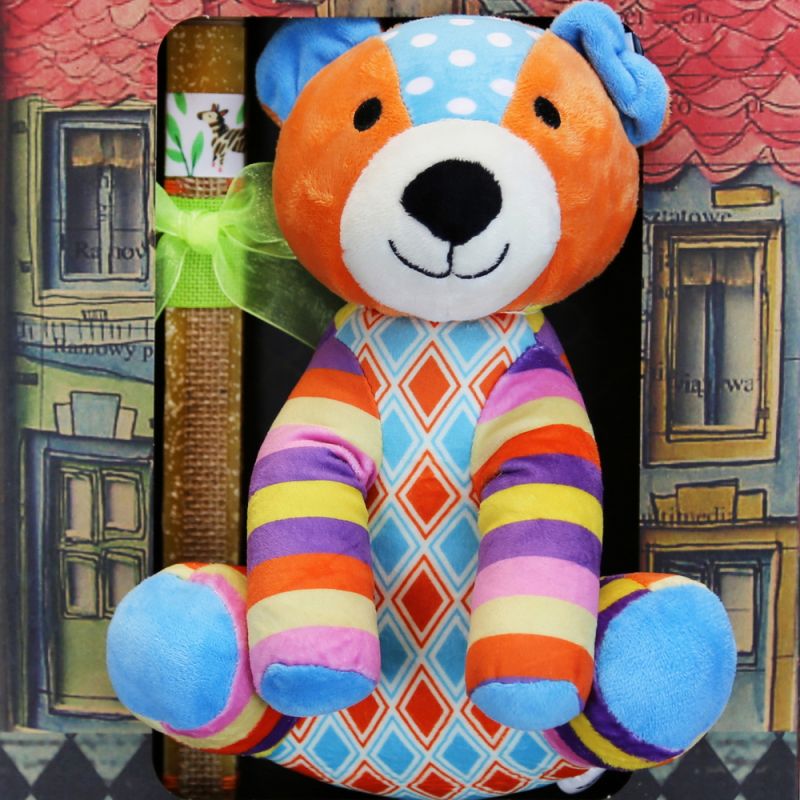 Easter candle with Jungle Plush - Bear