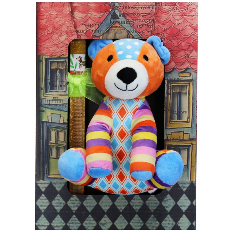 Easter candle with Jungle Plush - Bear