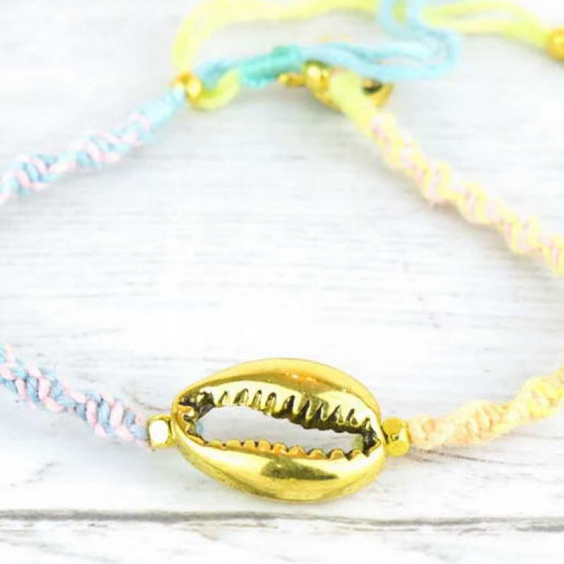 Surf bracelet with charm