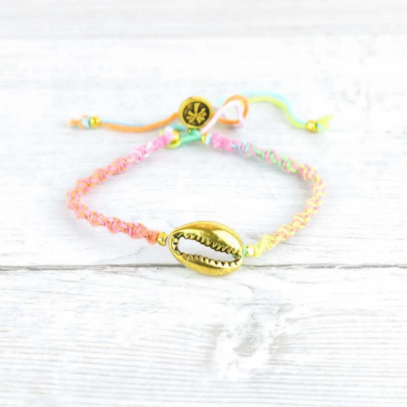 Surf bracelet with charm