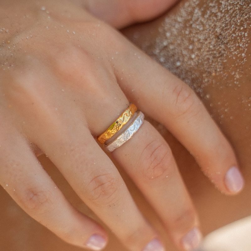 Gold-plated ring