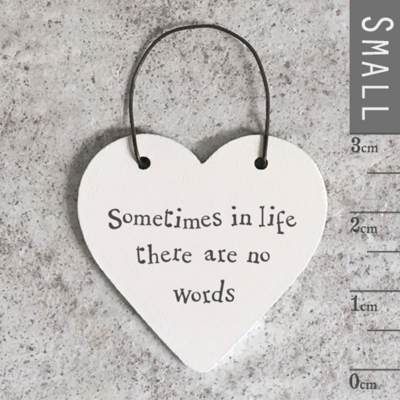 Little heart - Sometimes in life there are no words