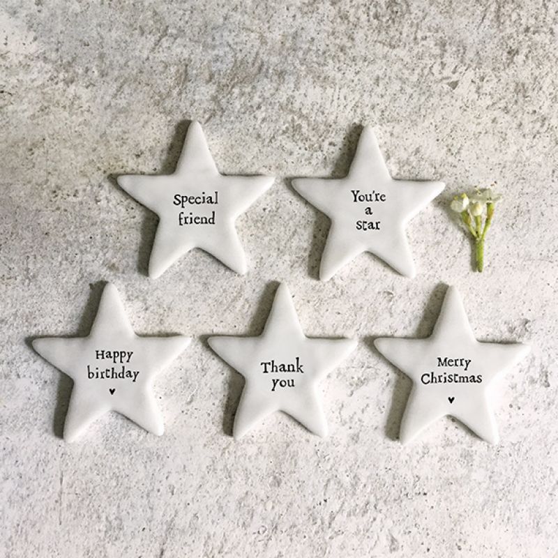 Tiny star token-Happy birthday