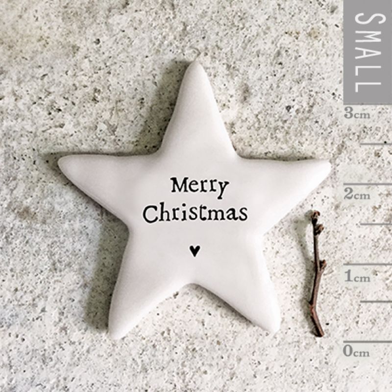 Tiny star token-Merry Christmas