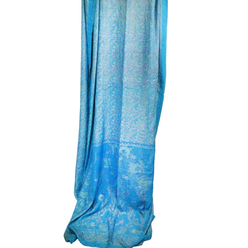 Old silk sari approx 5m asst'd