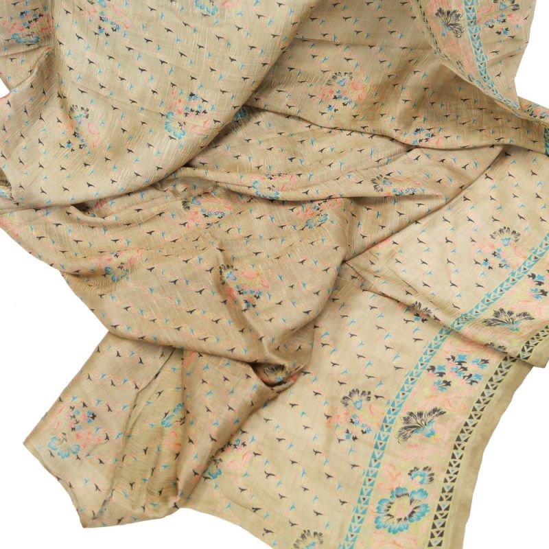 Silk sari approx 5m asst'd