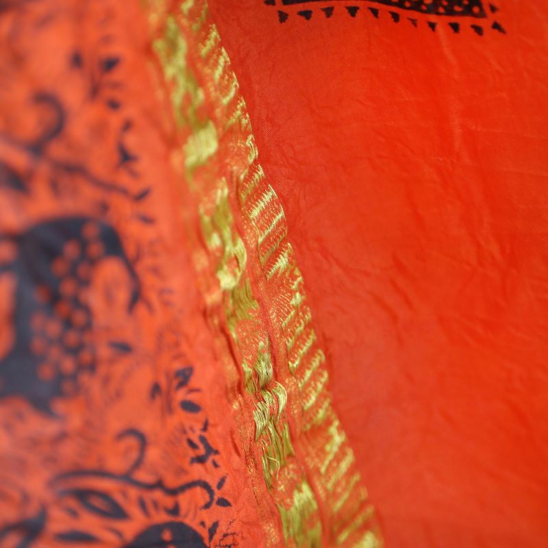 Silk sari approx 5m asst'd