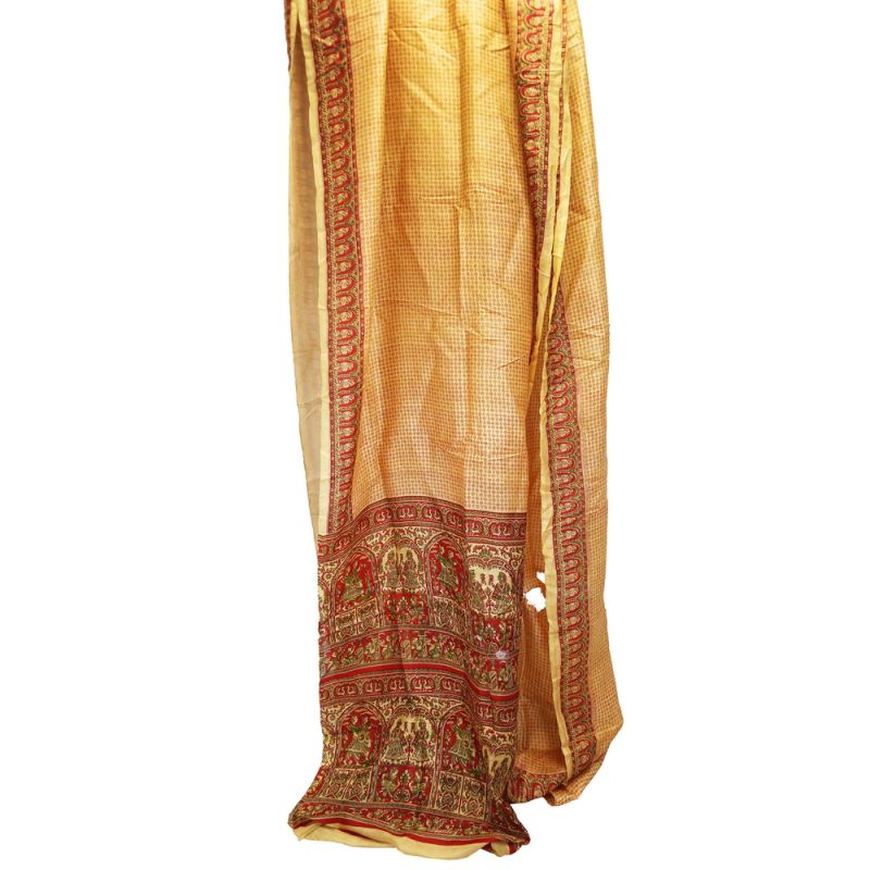 Silk sari approx 5m asst'd