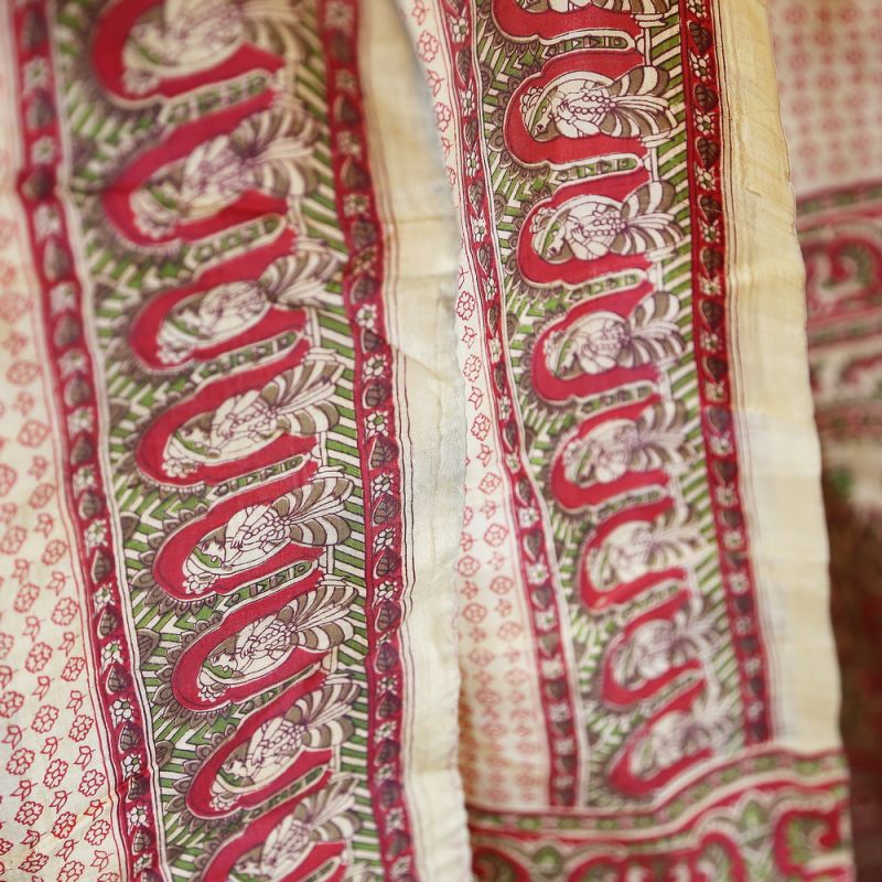 Silk sari approx 5m asst'd