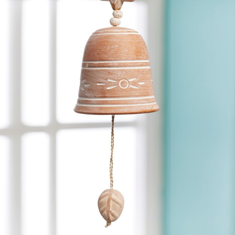 Terracotta Wind Chime - Bird