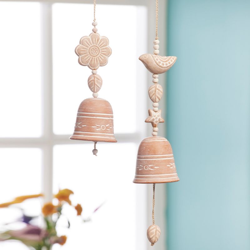 Terracotta Wind Chime - Bird