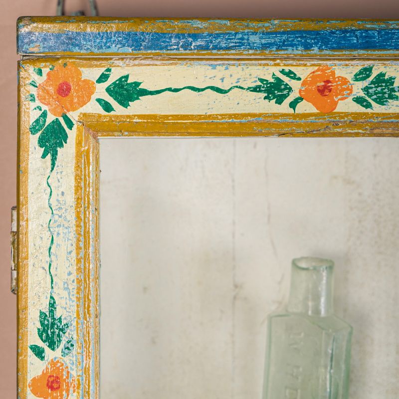 Kanchana Glazed Wall Showcase Hand Painted