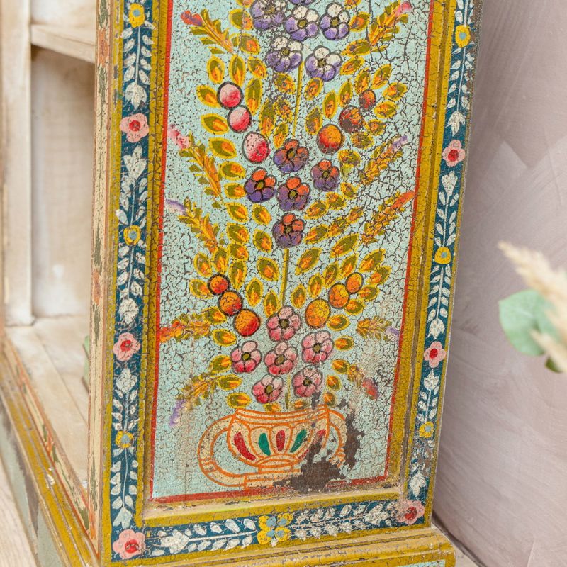 Kanchana Tall Book Case Hand Painted