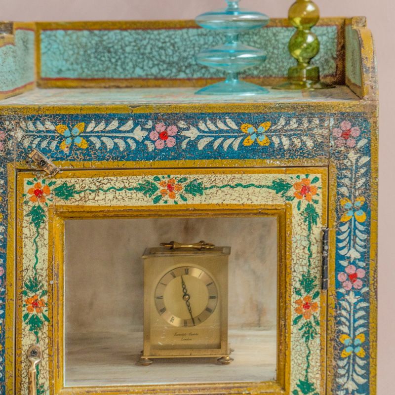 Kanchana Glazed Cabinet Hand Painted