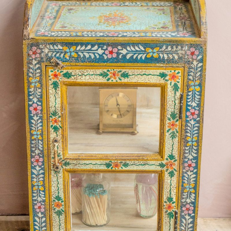 Kanchana Glazed Cabinet Hand Painted