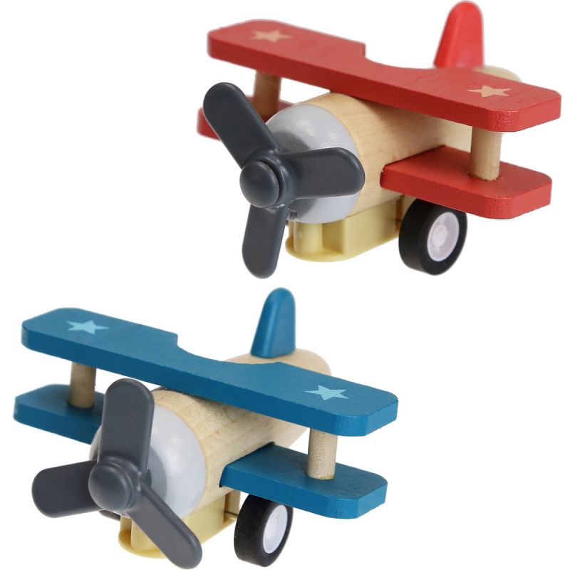 Wooden airplane