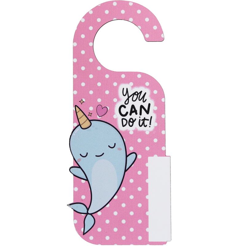 Door hanger with animal 21cm